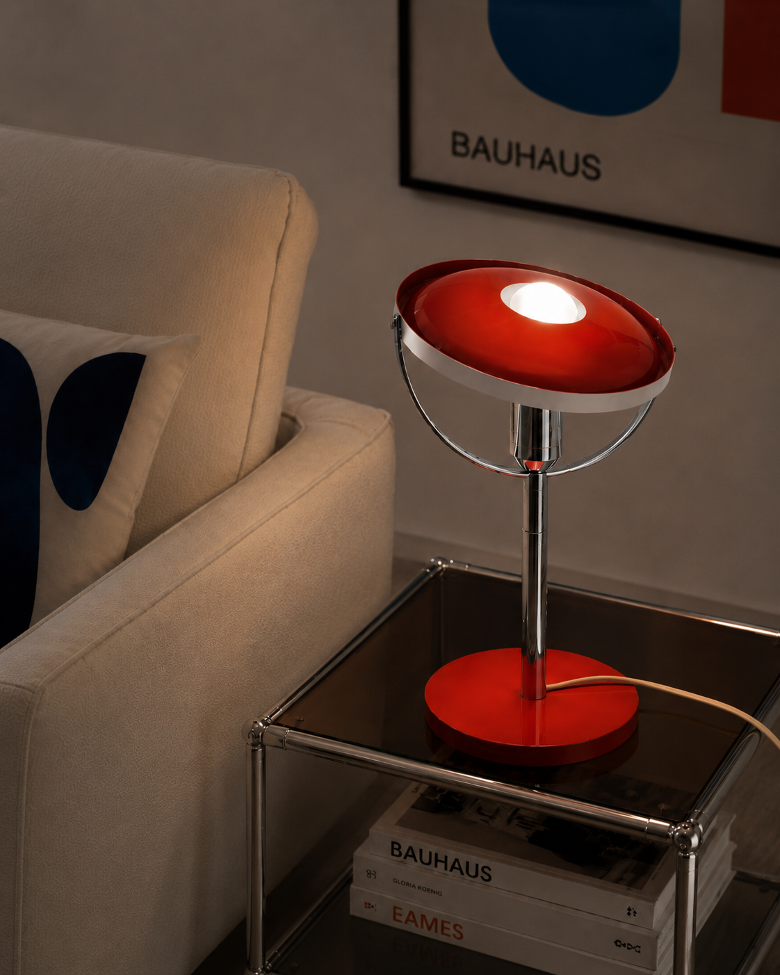 Lampada da tavolo Weimar Bauhaus – Carl Jacob Jucker per Imago DP