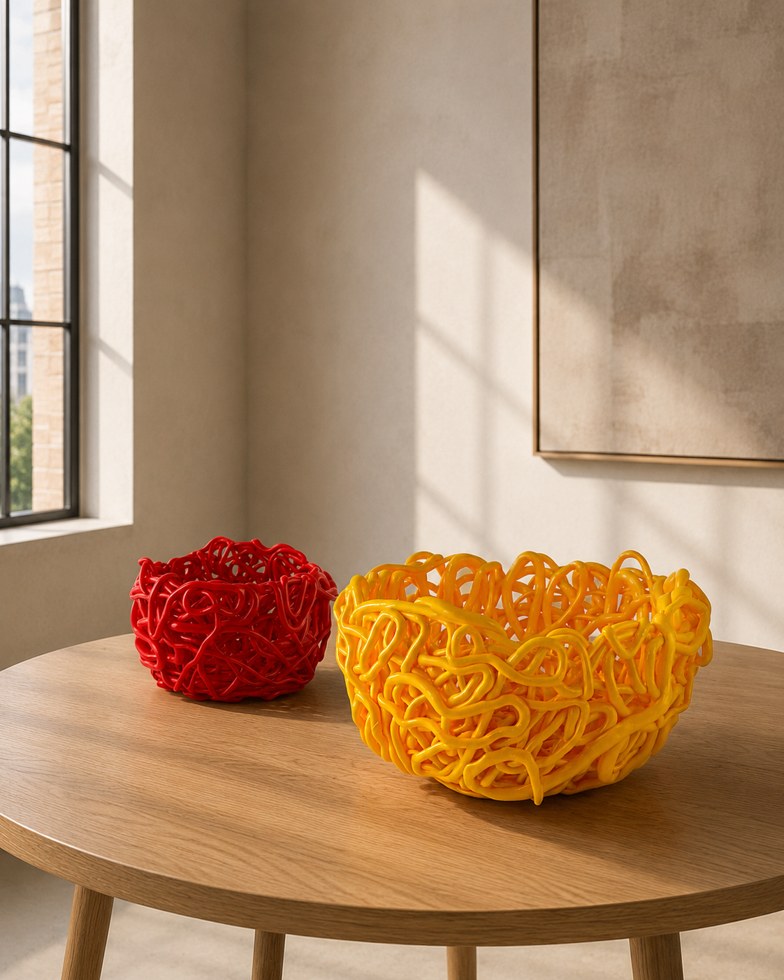 Vaso Senzafine Round Rosso – Gaetano Pesce per Meritalia