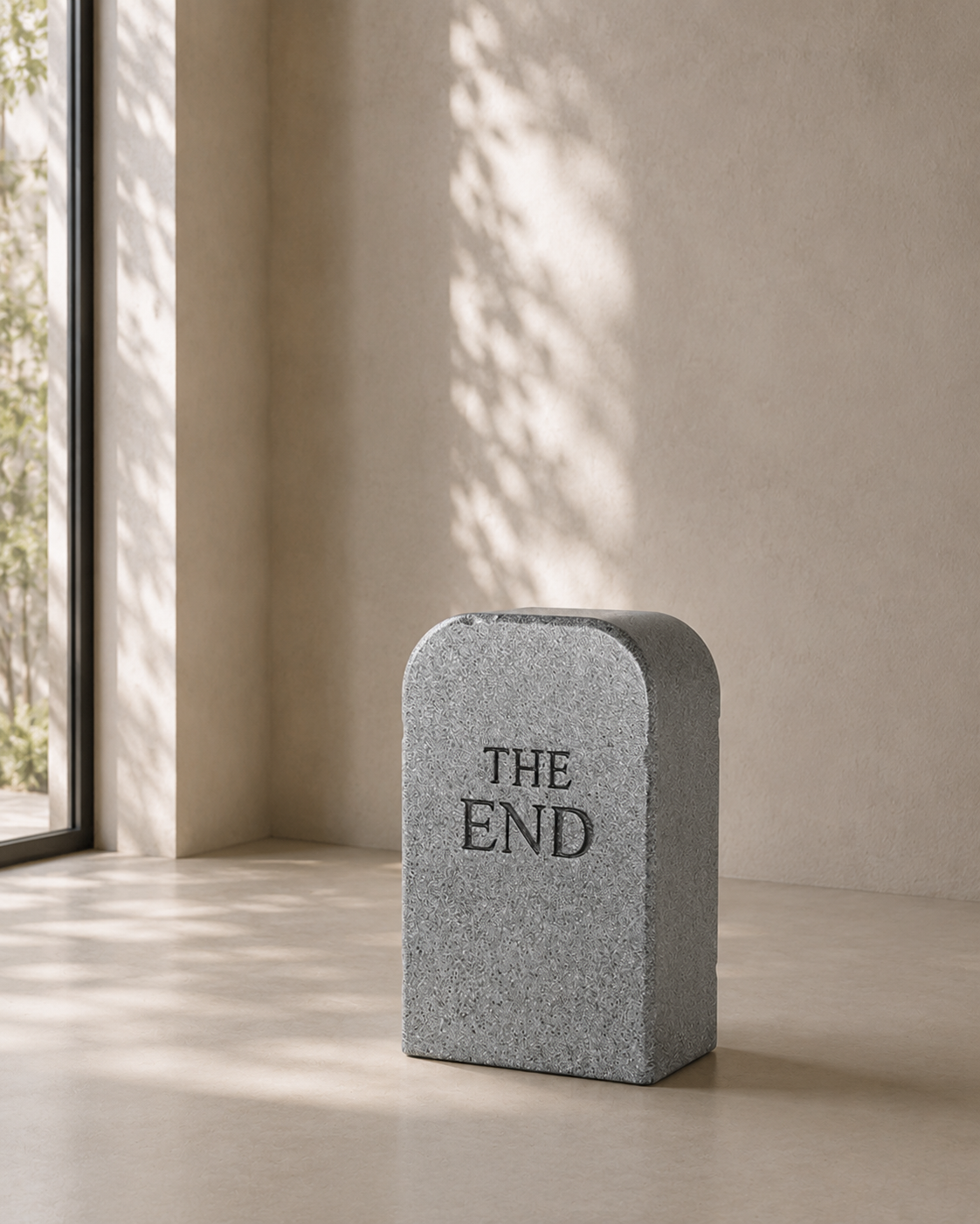 Sgabello / Pouf The End – Toiletpaper per Gufram