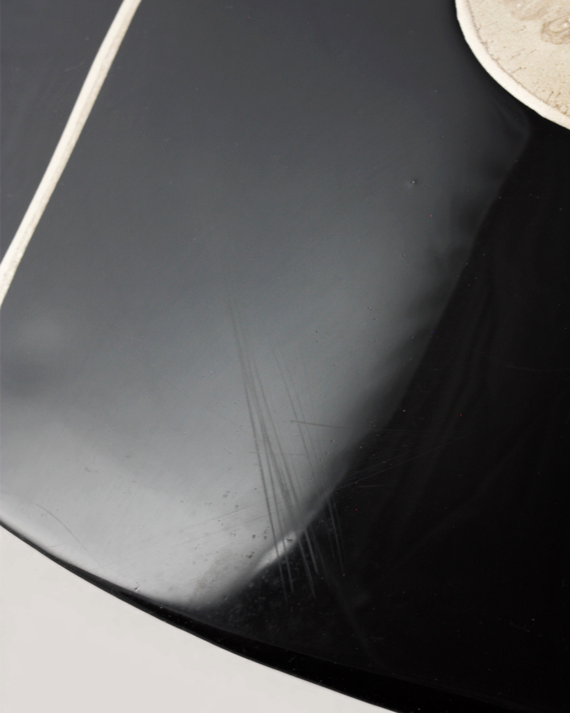 Set di 2 tovagliette Table-Mates nere con decori argento – Gaetano Pesce per Fish Design