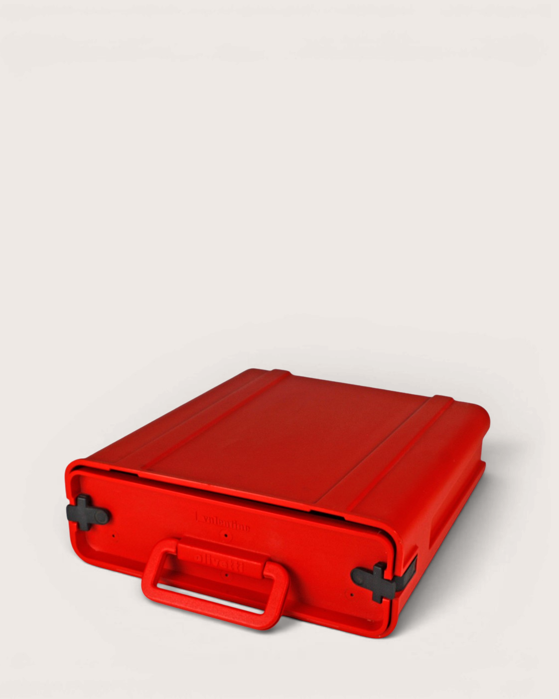 Macchina da scrivere Valentine – Ettore Sottsass, Perry A. King e Alberto Leclerc per Olivetti