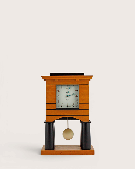 Orologio da tavolo Mantel Clock 03 – Michael Graves per Alessi, 1ª Serie