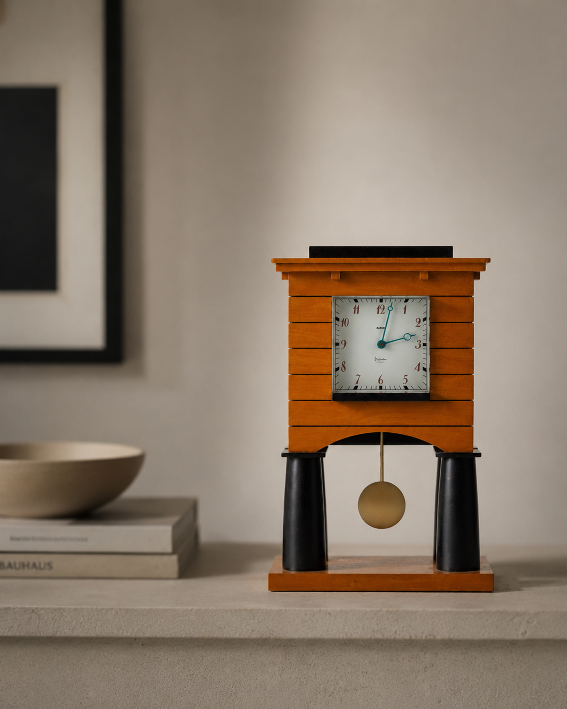 Mantel Clock 03 Table Clock – Michael Graves for Alessi, 1st Edition