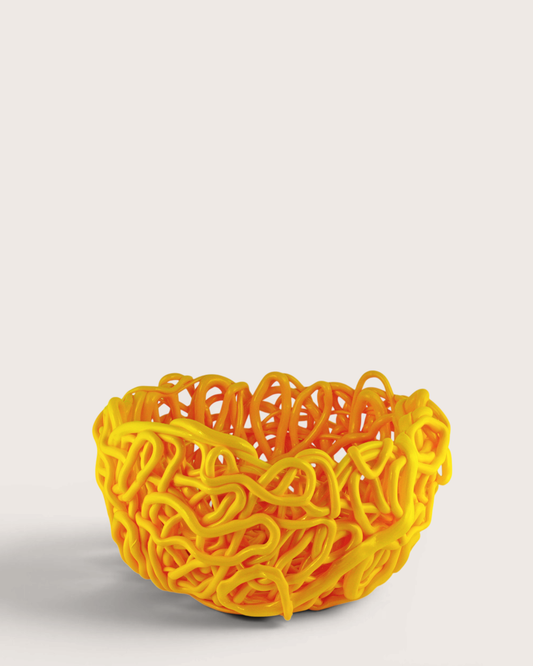 Vaso Senzafine Round Giallo – Gaetano Pesce per Meritalia