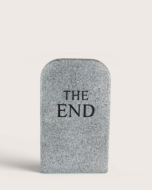 Sgabello / Pouf The End – Toiletpaper per Gufram