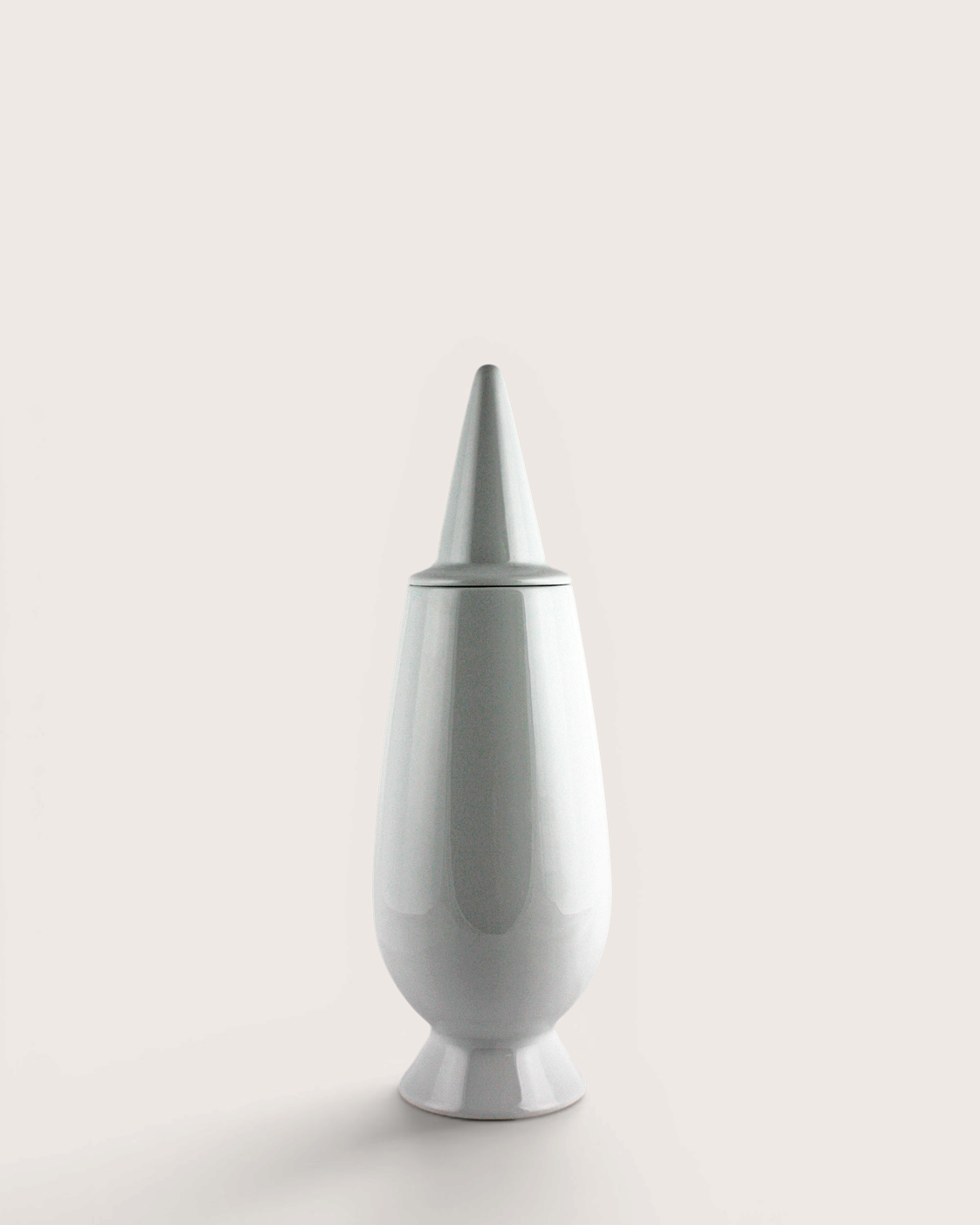 Vaso con coperchio 100% Make-Up – Alessandro Mendini per Alessi