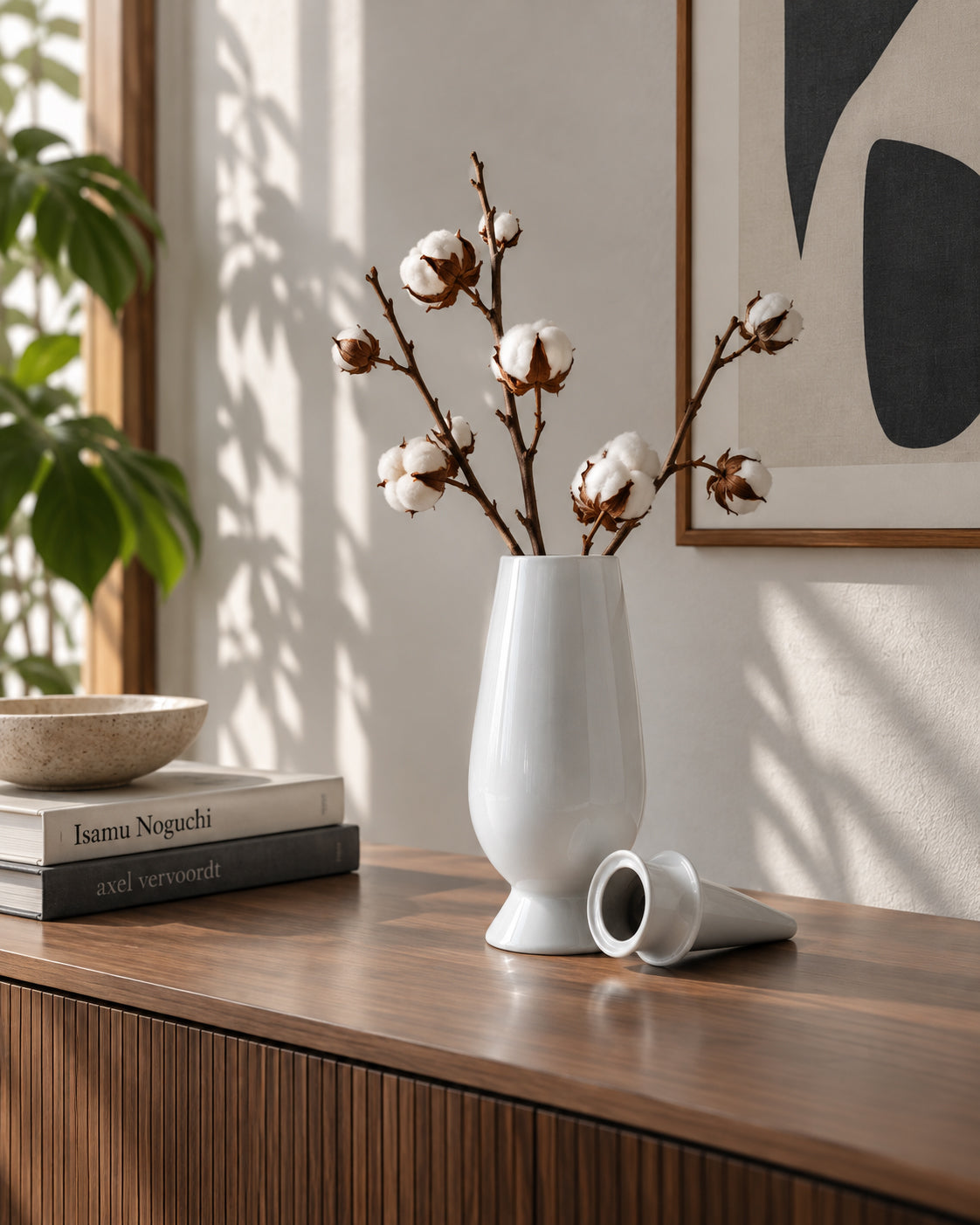 Vaso con coperchio 100% Make-Up – Alessandro Mendini per Alessi