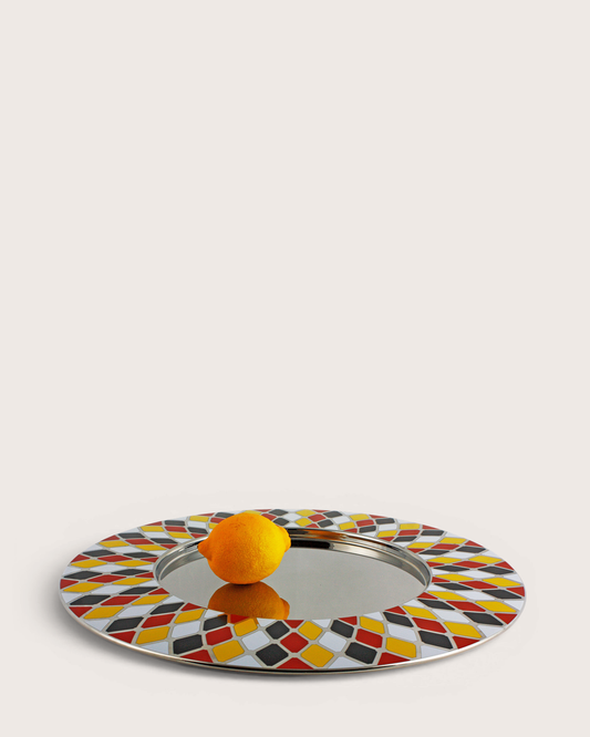 Vassoio rotondo Circus MW34 – Marcel Wanders per Alessi