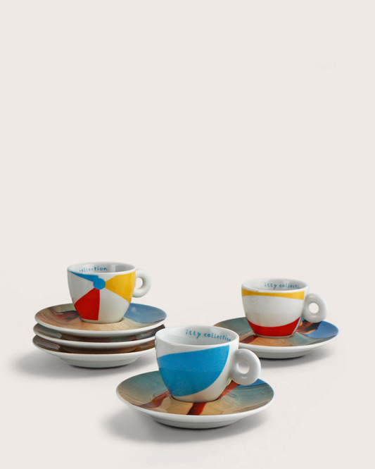Set di 6 tazzine espresso illy Art Collection 2002 – Marina Abramović