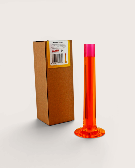 Blumenvase Flute SG50 O – Stefano Giovannoni für Alessi