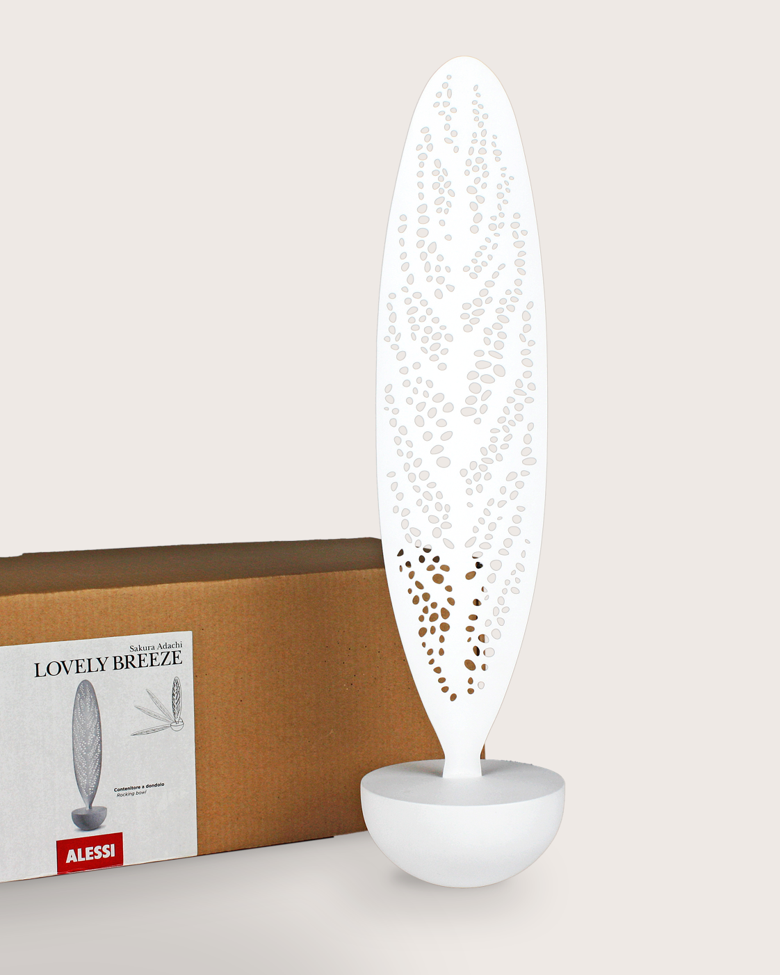 Contenitore a dondolo Lovely Breeze SA01 W – Sakura Adachi per Alessi