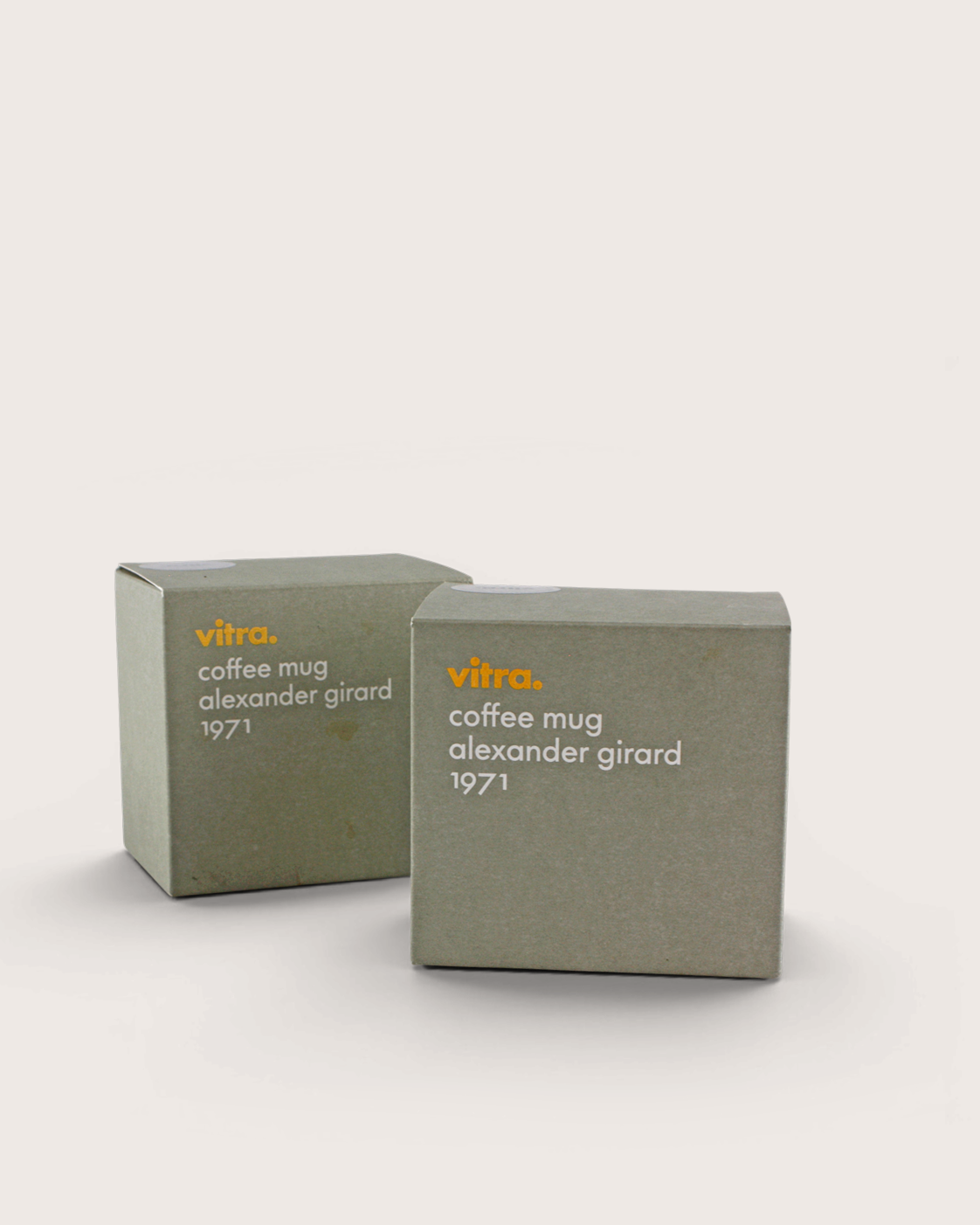Coppia di tazze Coffee Mugs Love Heart – Alexander Girard per Vitra