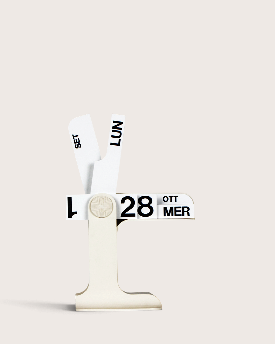 Calendario perpetuo Timor anni ’70/’80 – Enzo Mari per Danese Milano in movimento