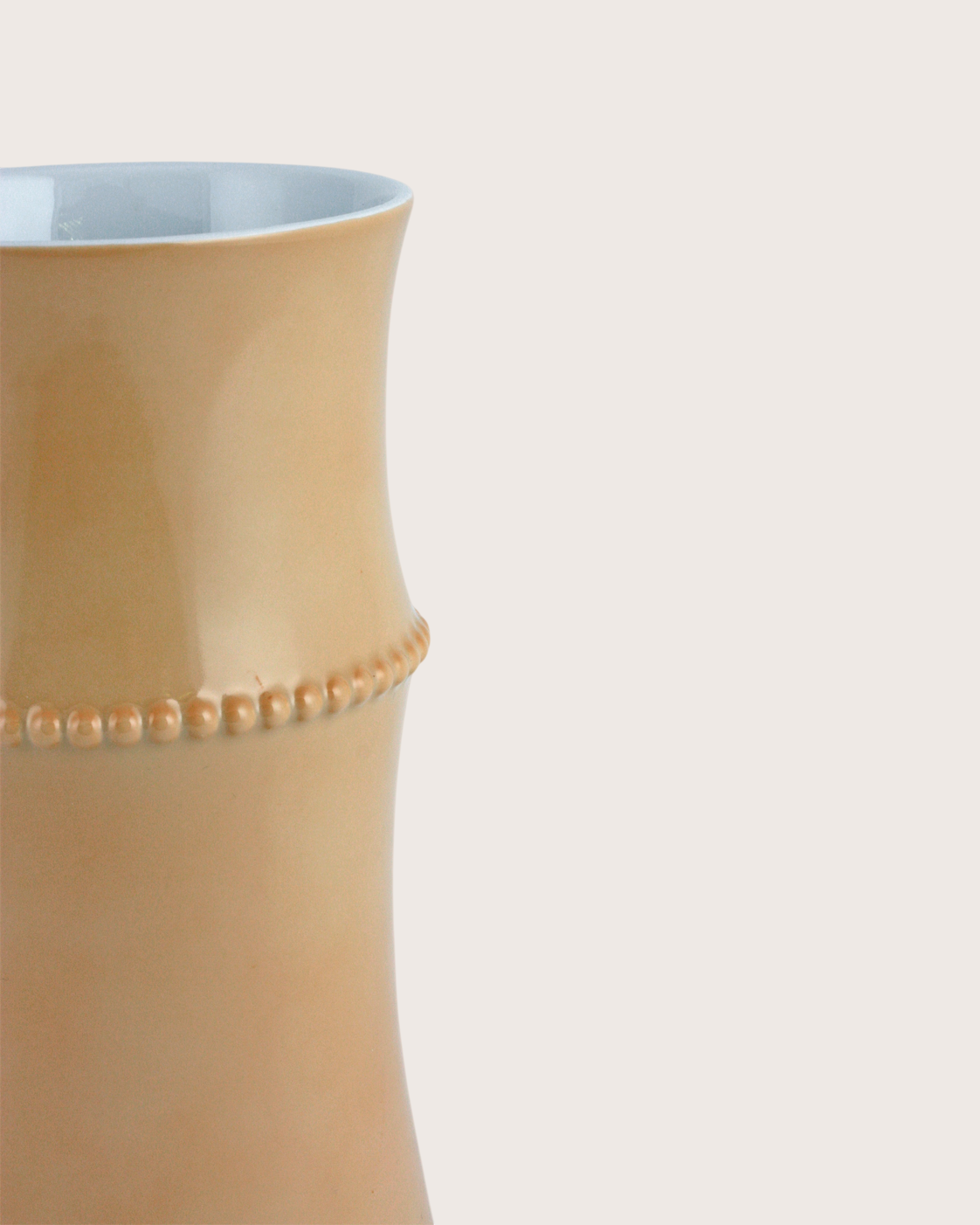 Vaso TMG4 M Crema – Michael Graves per Alessi - dettaglio